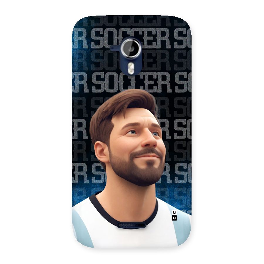 Soccer Star Smiles Back Case for Canvas Magnus A117