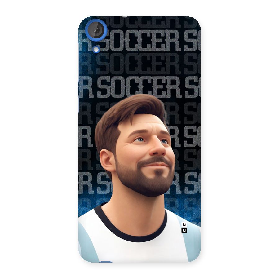 Soccer Star Smiles Back Case for Desire 820s