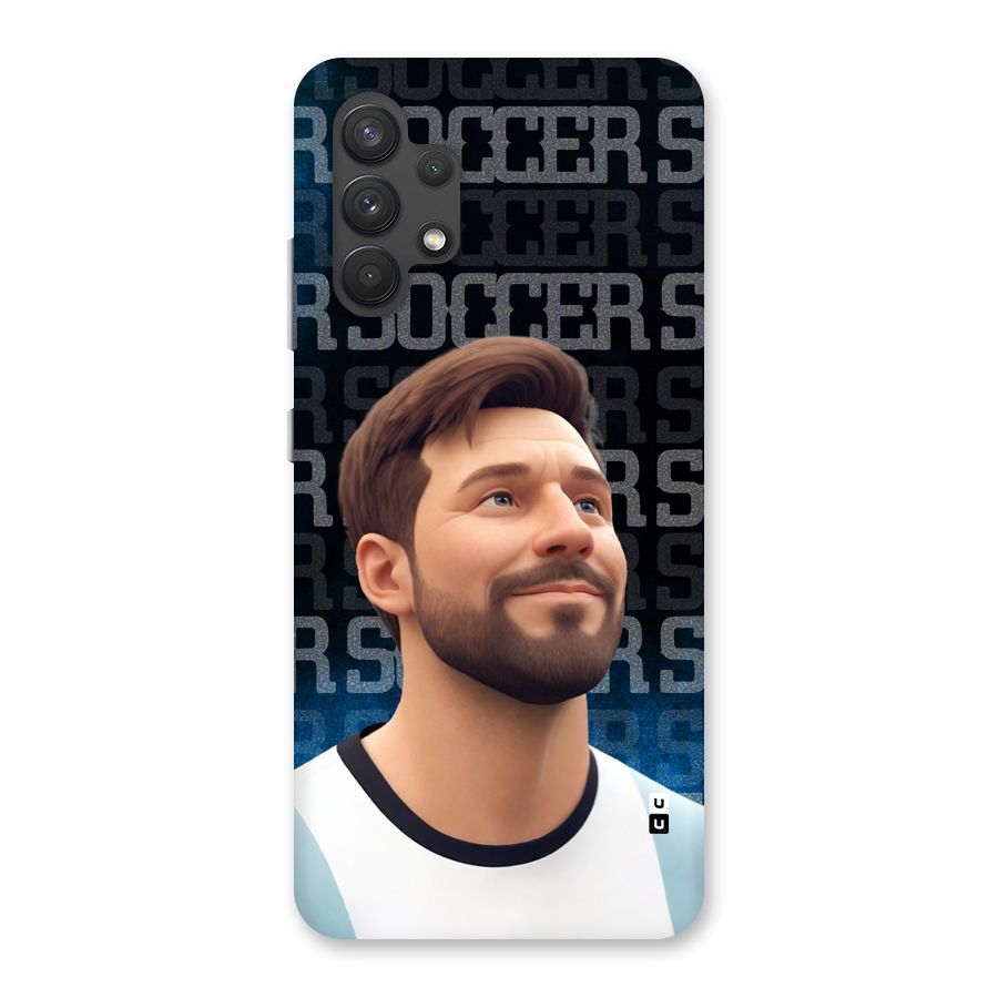 Soccer Star Smiles Back Case for Galaxy A32
