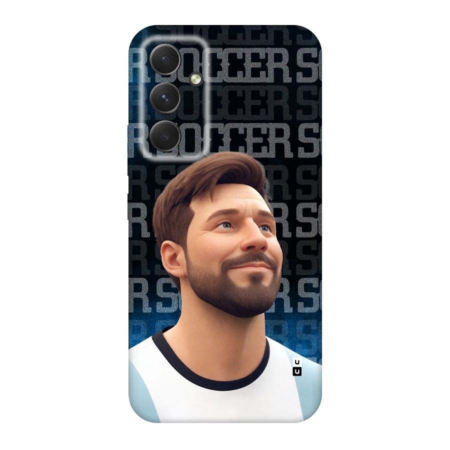 Soccer Star Smiles Back Case for Galaxy A54