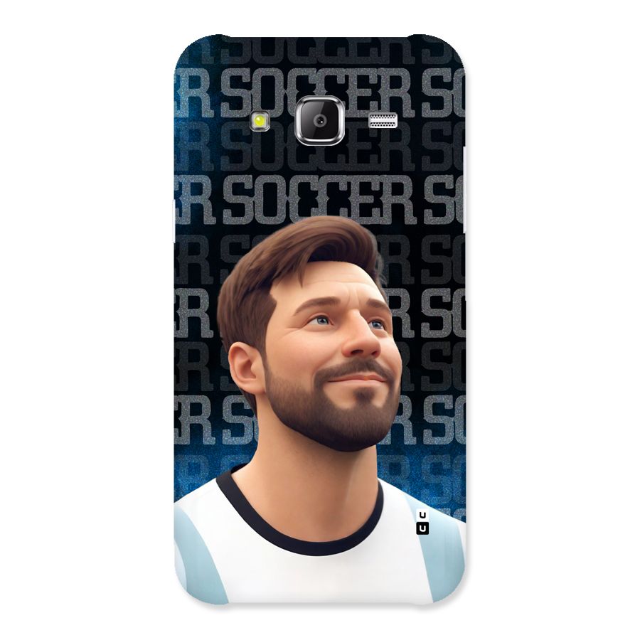 Soccer Star Smiles Back Case for Galaxy J5