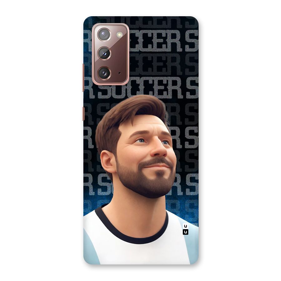 Soccer Star Smiles Back Case for Galaxy Note 20