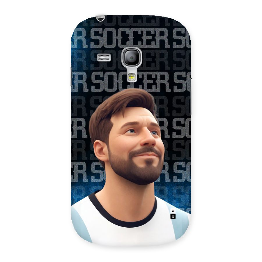 Soccer Star Smiles Back Case for Galaxy S3 Mini