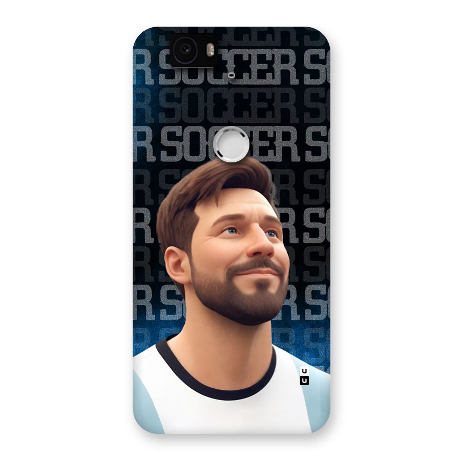 Soccer Star Smiles Back Case for Google Nexus 6P