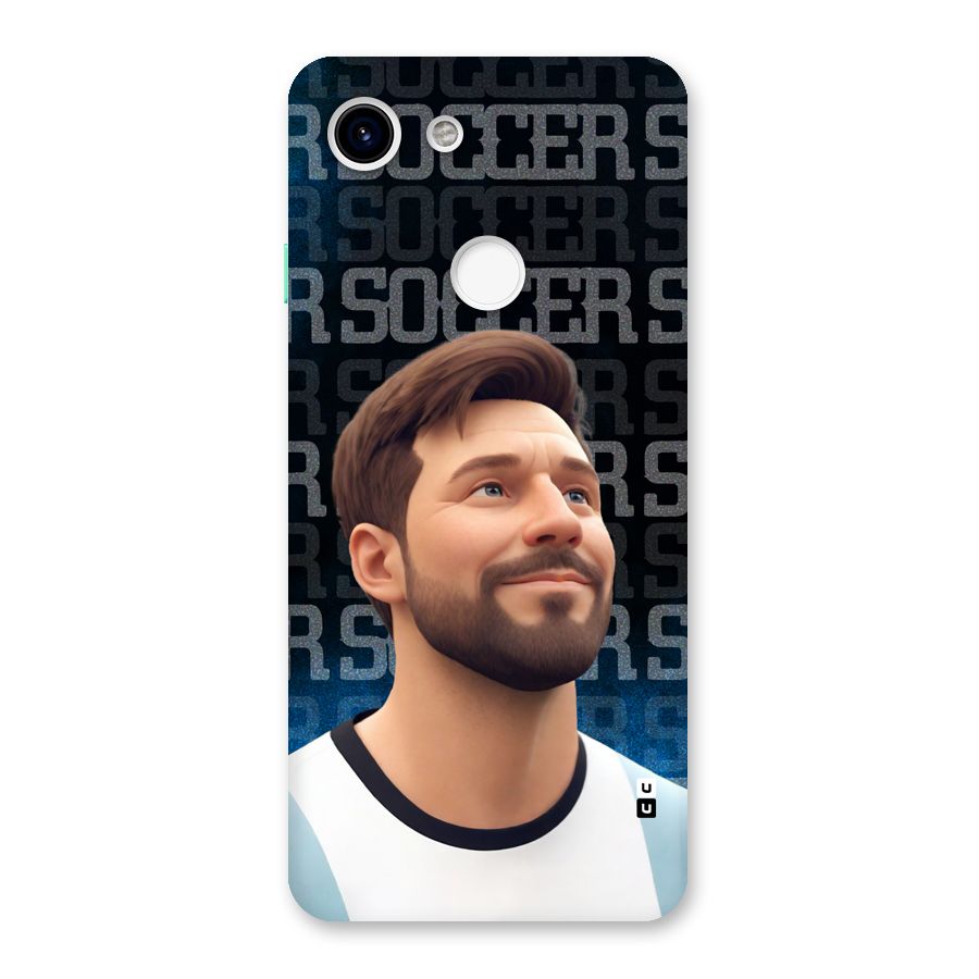Soccer Star Smiles Back Case for Google Pixel 3