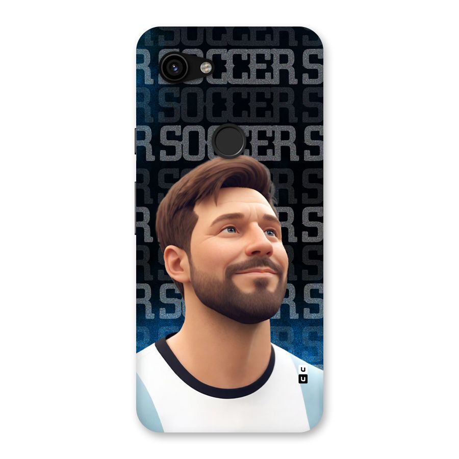 Soccer Star Smiles Back Case for Google Pixel 3a