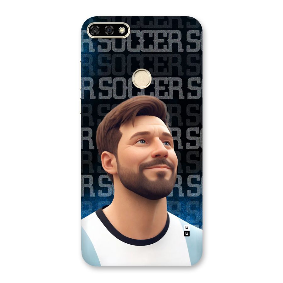 Soccer Star Smiles Back Case for Honor 7A