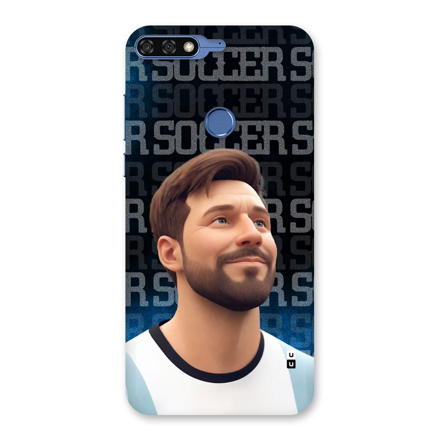 Soccer Star Smiles Back Case for Honor 7C