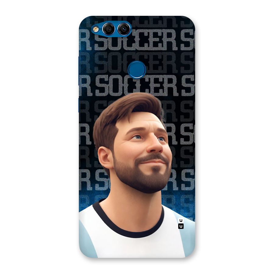 Soccer Star Smiles Back Case for Honor 7X