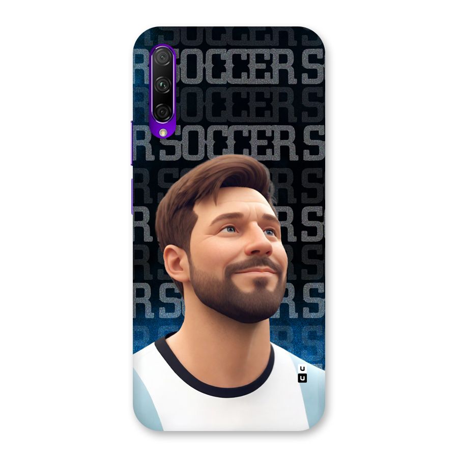 Soccer Star Smiles Back Case for Honor 9X Pro