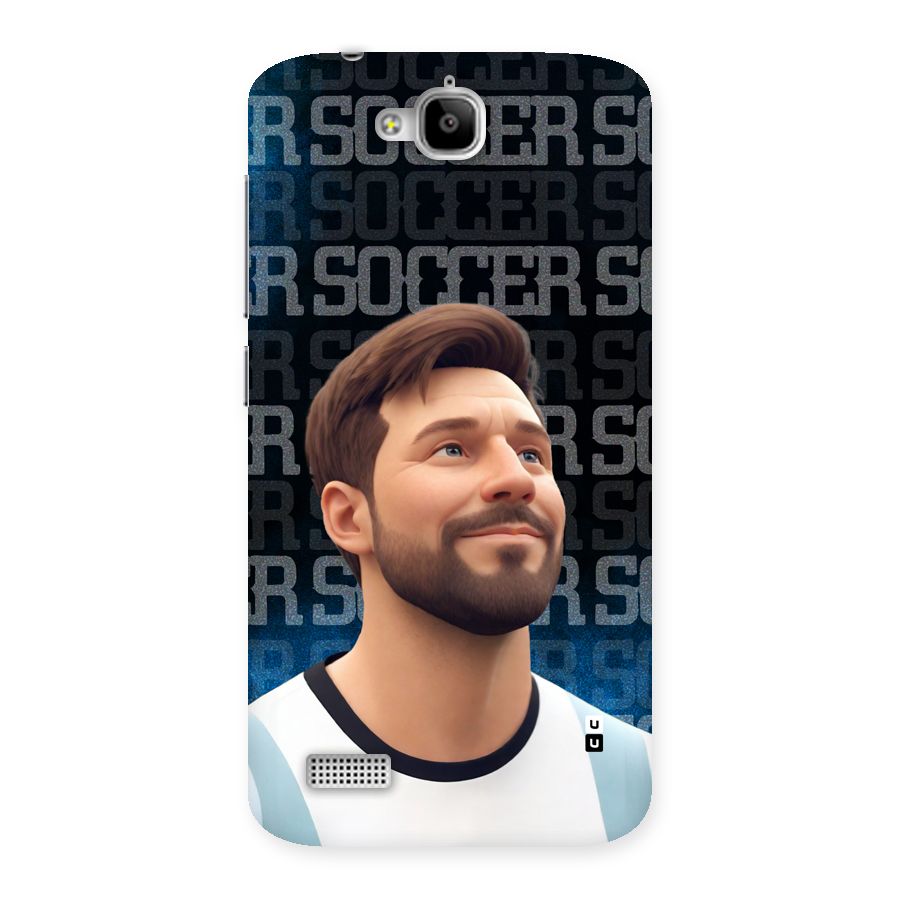 Soccer Star Smiles Back Case for Honor Holly