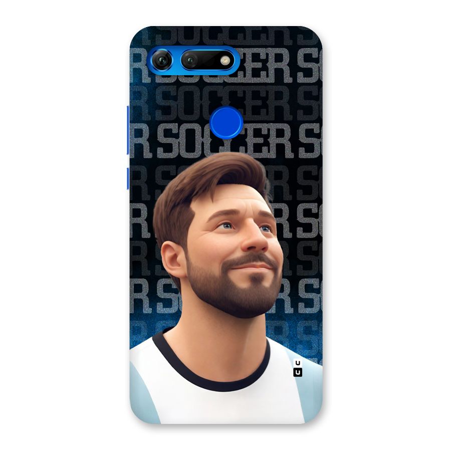 Soccer Star Smiles Back Case for Honor View 20
