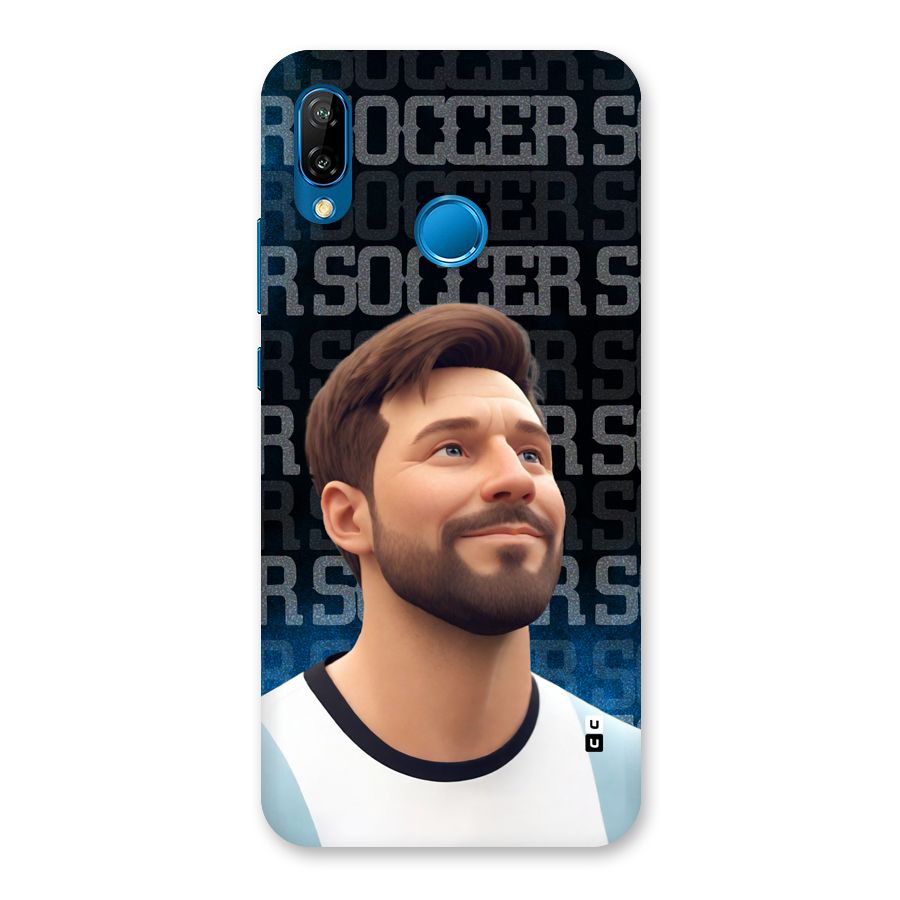 Soccer Star Smiles Back Case for Huawei P20 Lite