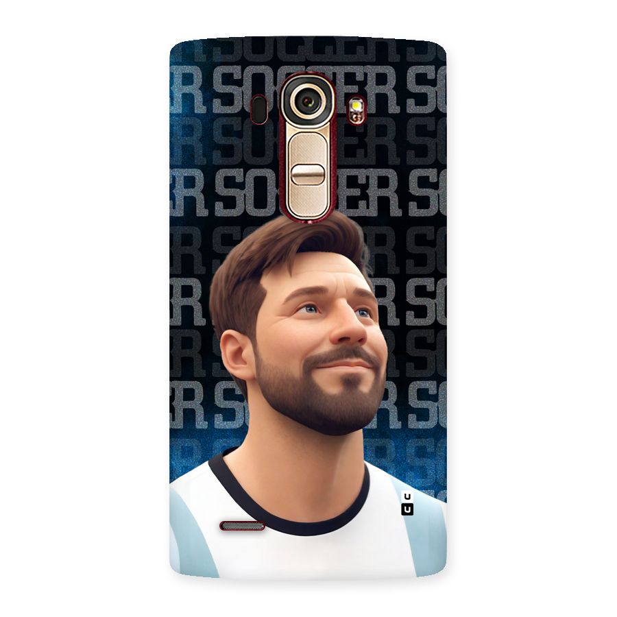 Soccer Star Smiles Back Case for LG G4