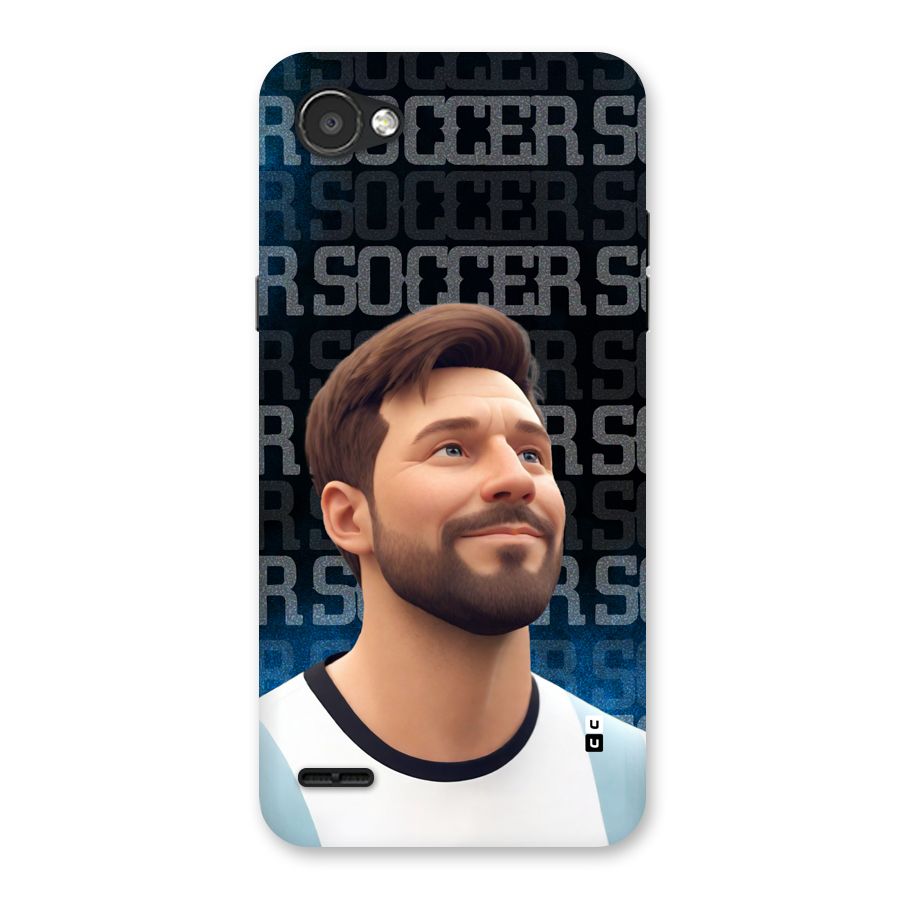 Soccer Star Smiles Back Case for LG Q6