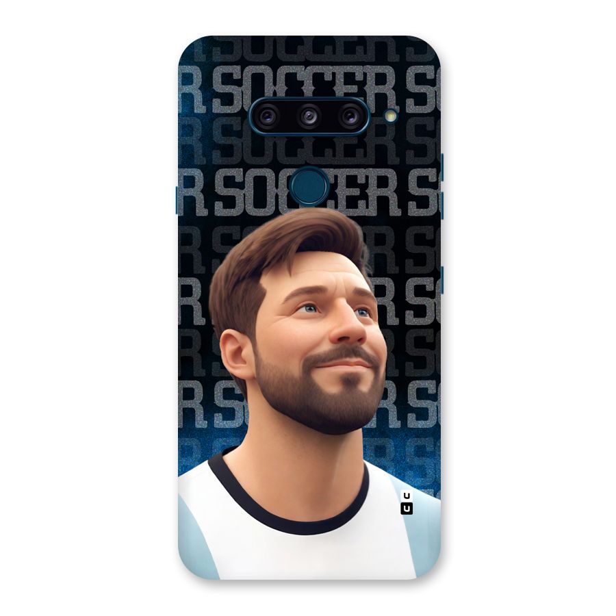 Soccer Star Smiles Back Case for LG  V40 ThinQ