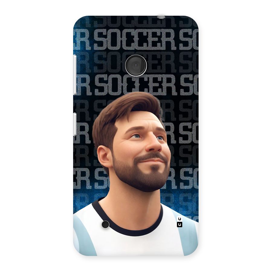 Soccer Star Smiles Back Case for Lumia 530