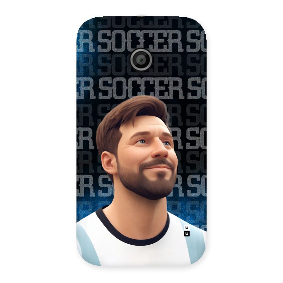 Soccer Star Smiles Back Case for Moto E