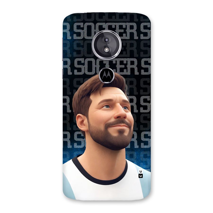 Soccer Star Smiles Back Case for Moto E5