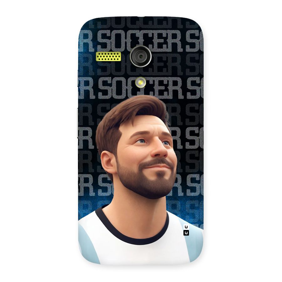 Soccer Star Smiles Back Case for Moto G