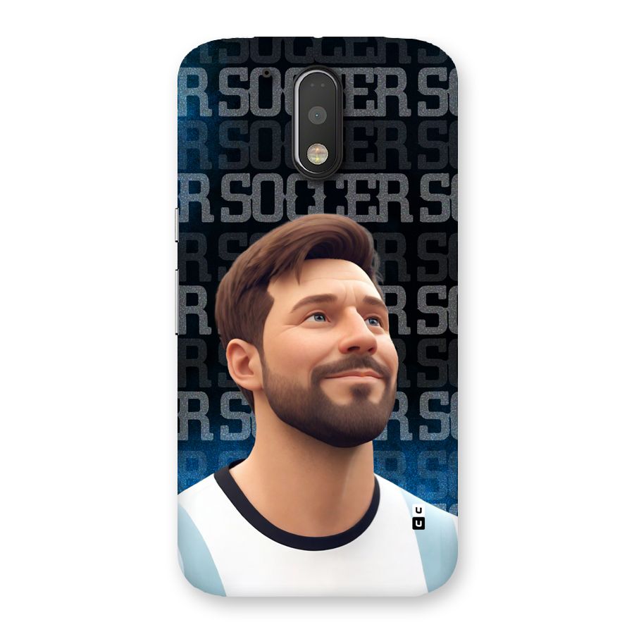 Soccer Star Smiles Back Case for Moto G4