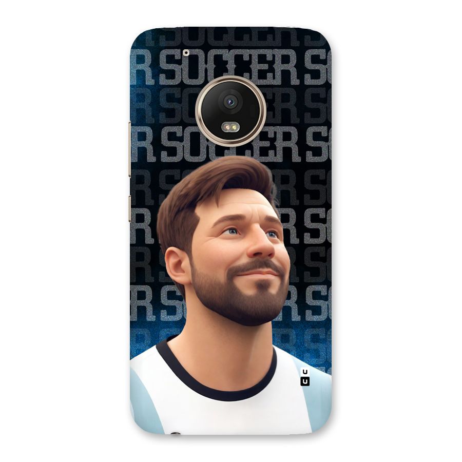 Soccer Star Smiles Back Case for Moto G5 Plus