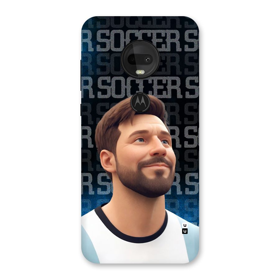 Soccer Star Smiles Back Case for Moto G7