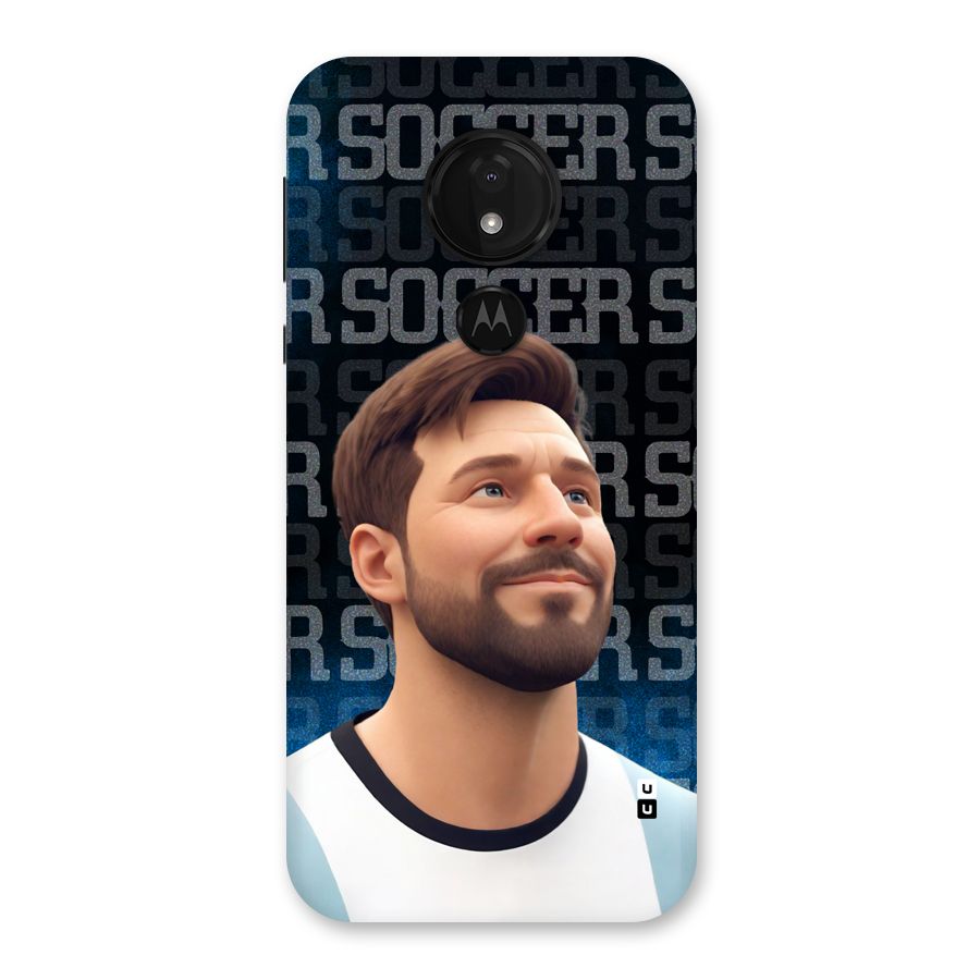 Soccer Star Smiles Back Case for Moto G7 Power