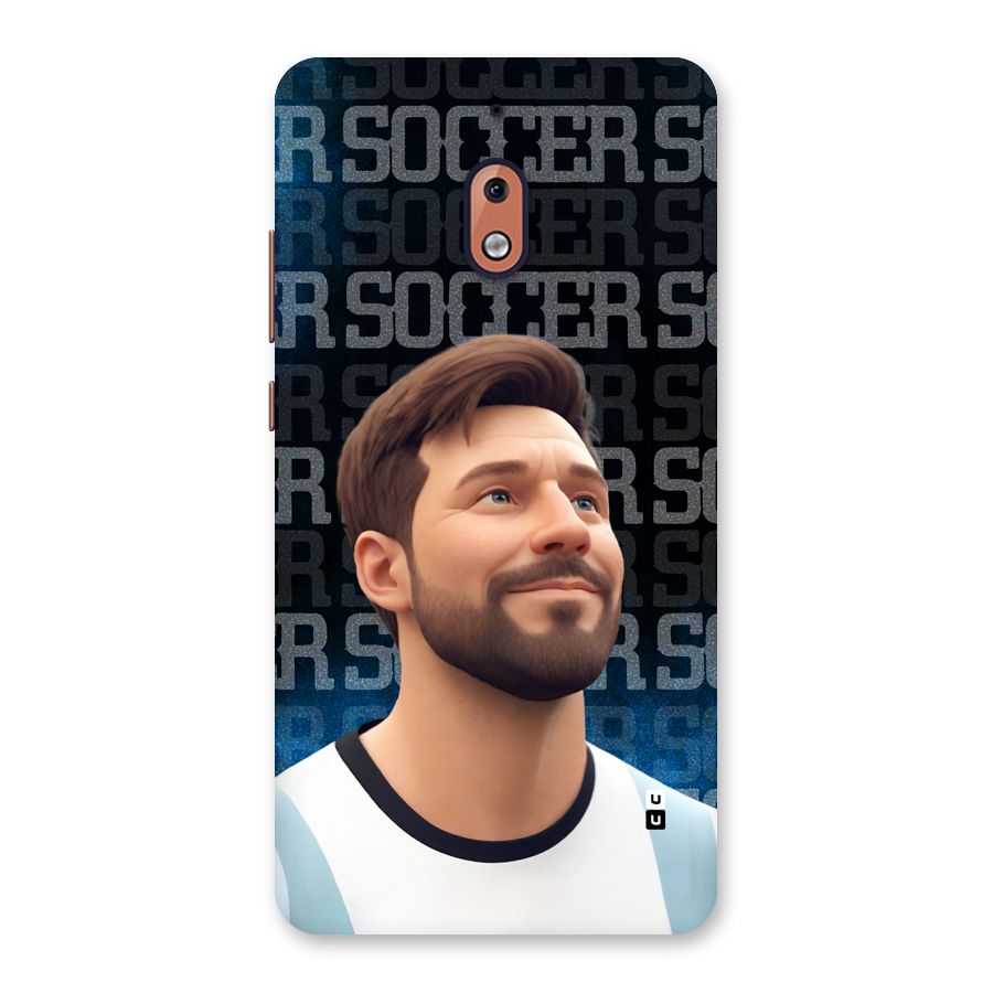 Soccer Star Smiles Back Case for Nokia 2.1