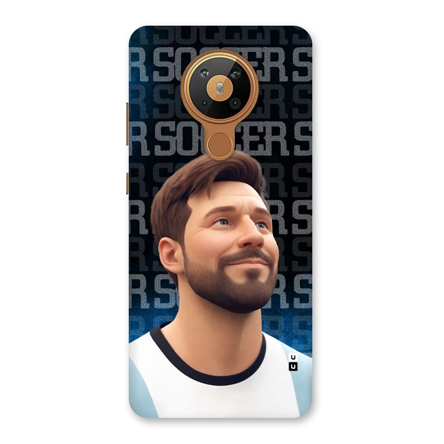 Soccer Star Smiles Back Case for Nokia 5.3