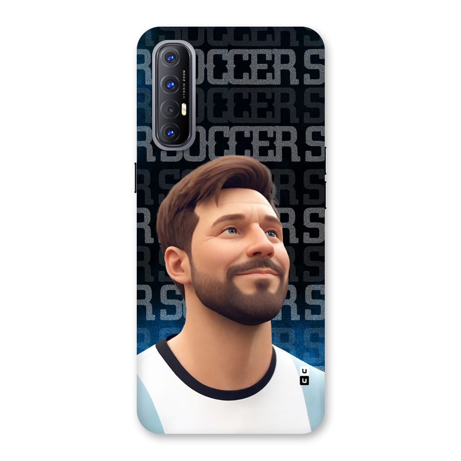 Soccer Star Smiles Back Case for Oppo Reno3 Pro