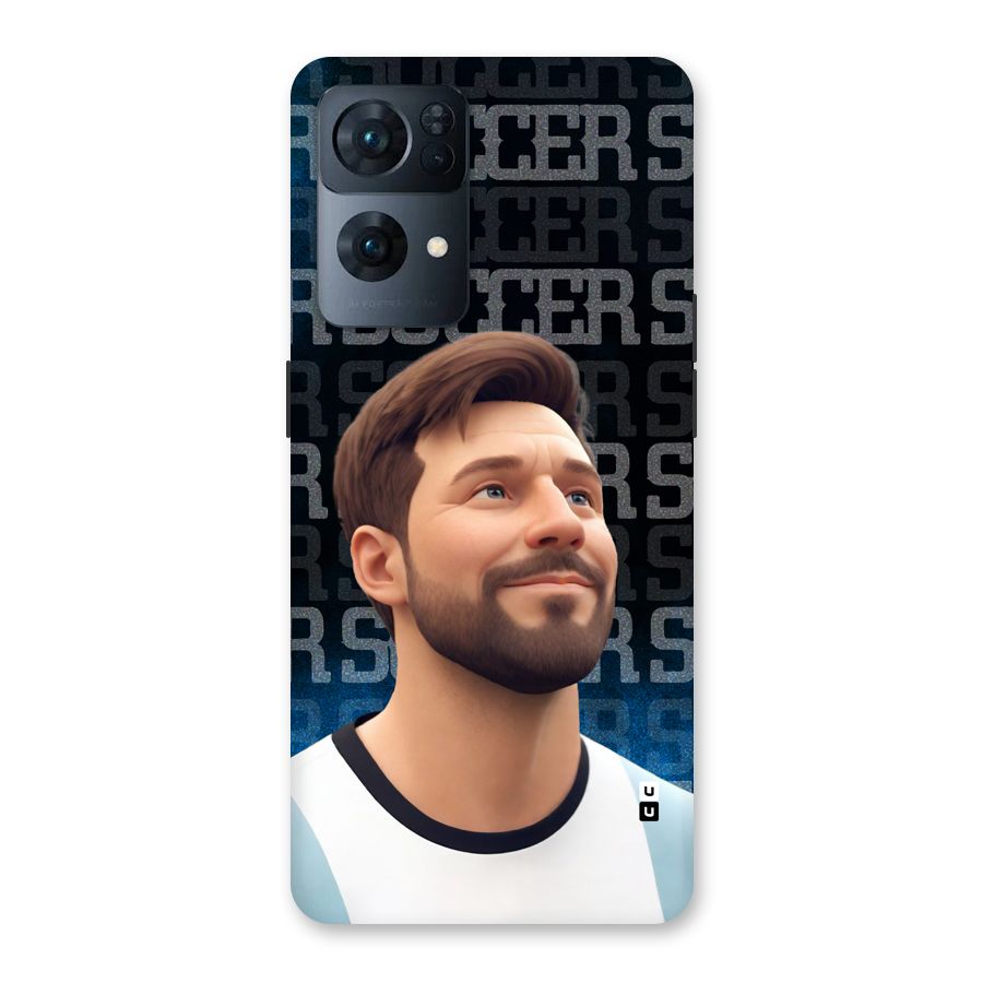Soccer Star Smiles Back Case for Oppo Reno7 Pro 5G