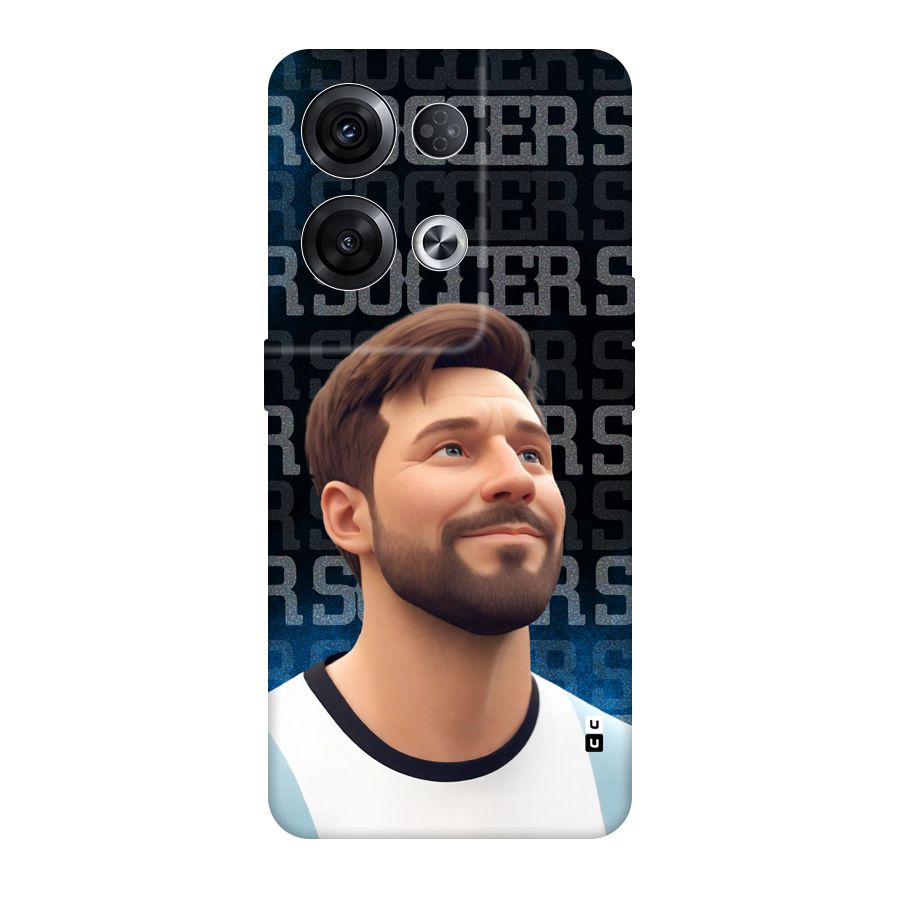 Soccer Star Smiles Back Case for Oppo Reno8 Pro 5G