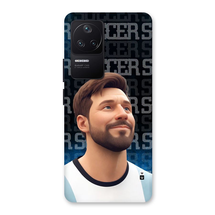 Soccer Star Smiles Back Case for Poco F4 5G