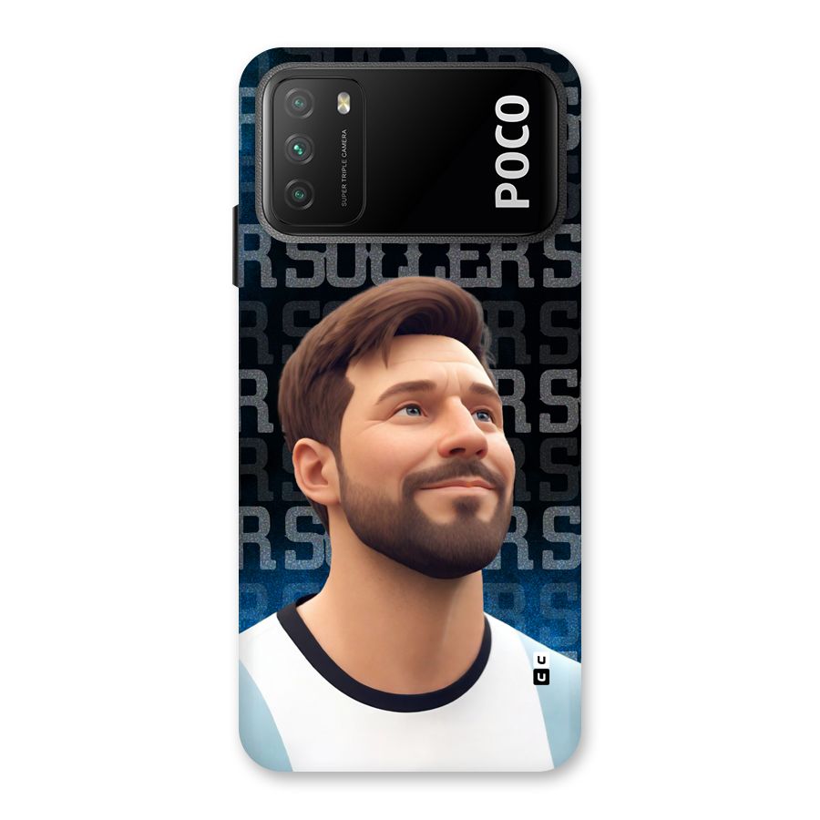 Soccer Star Smiles Back Case for Poco M3