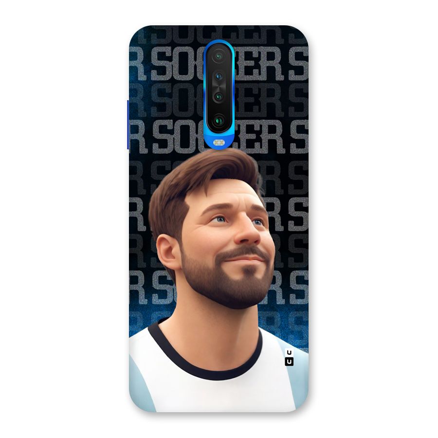 Soccer Star Smiles Back Case for Poco X2