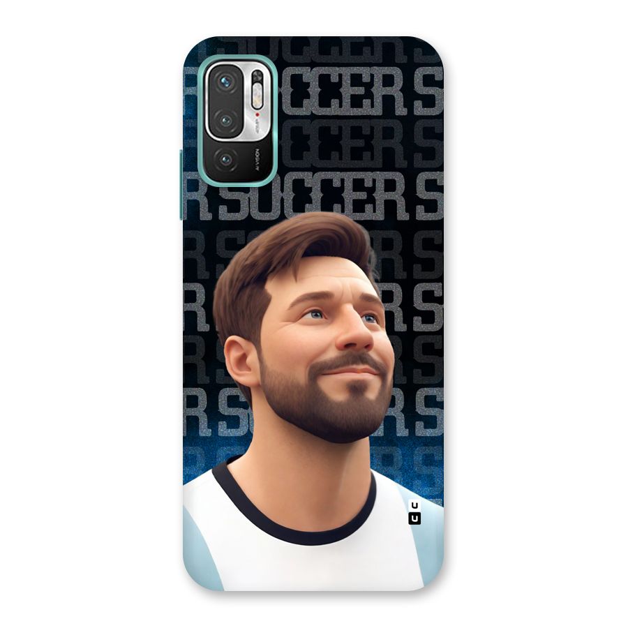 Soccer Star Smiles Back Case for Redmi Note 10T 5G