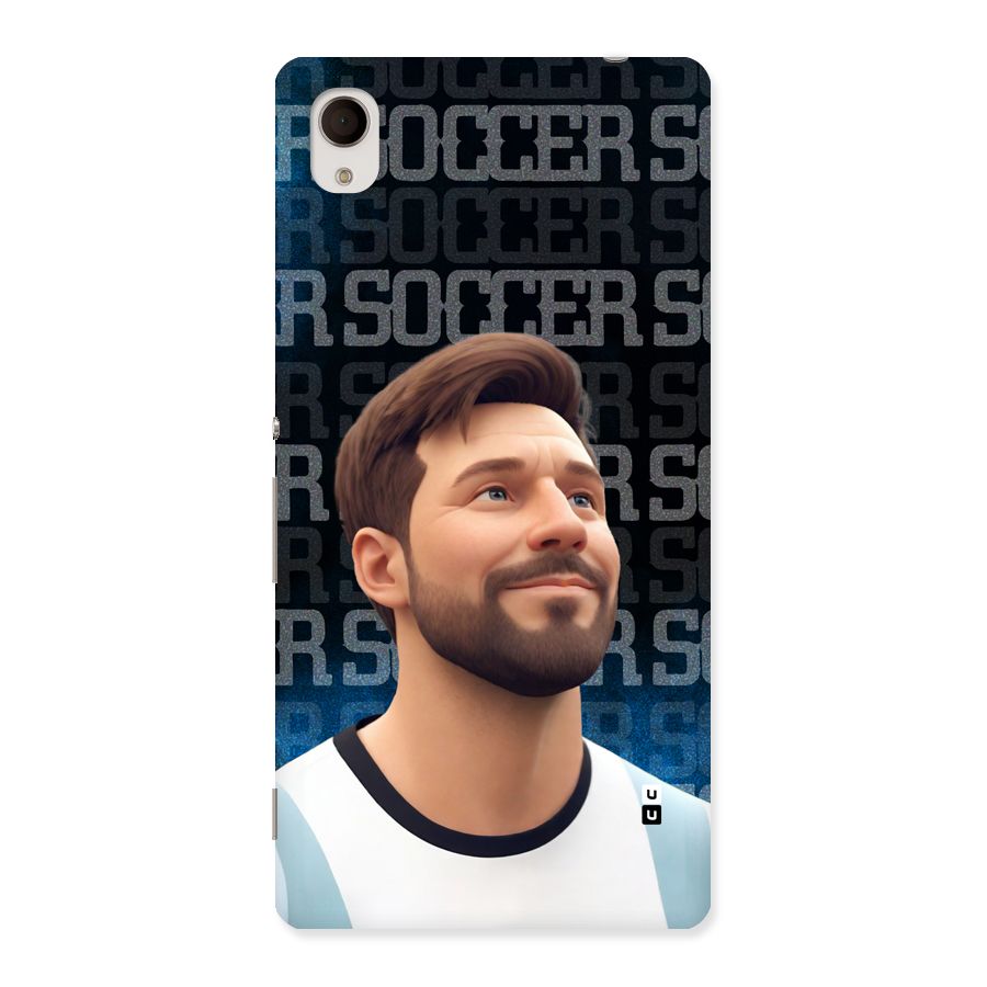 Soccer Star Smiles Back Case for Xperia M4 Aqua