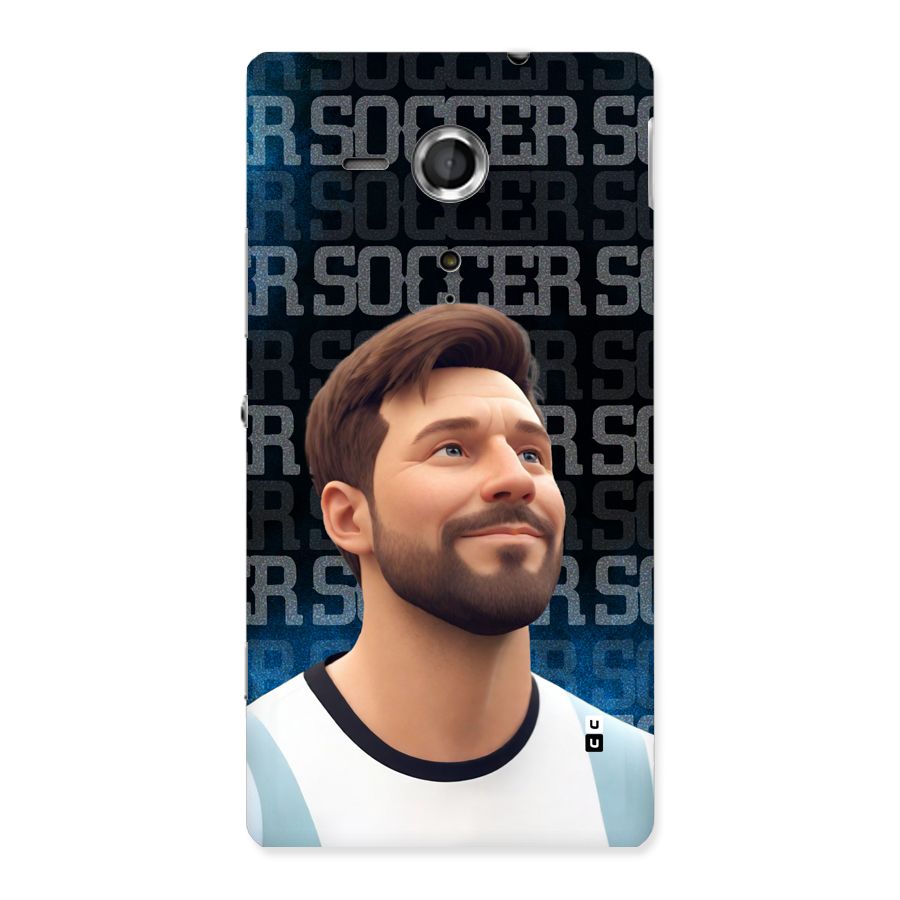 Soccer Star Smiles Back Case for Xperia Sp