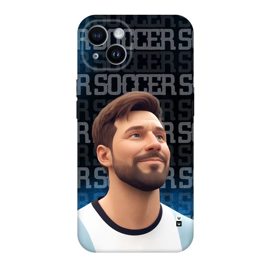 Soccer Star Smiles Back Case for iPhone 14