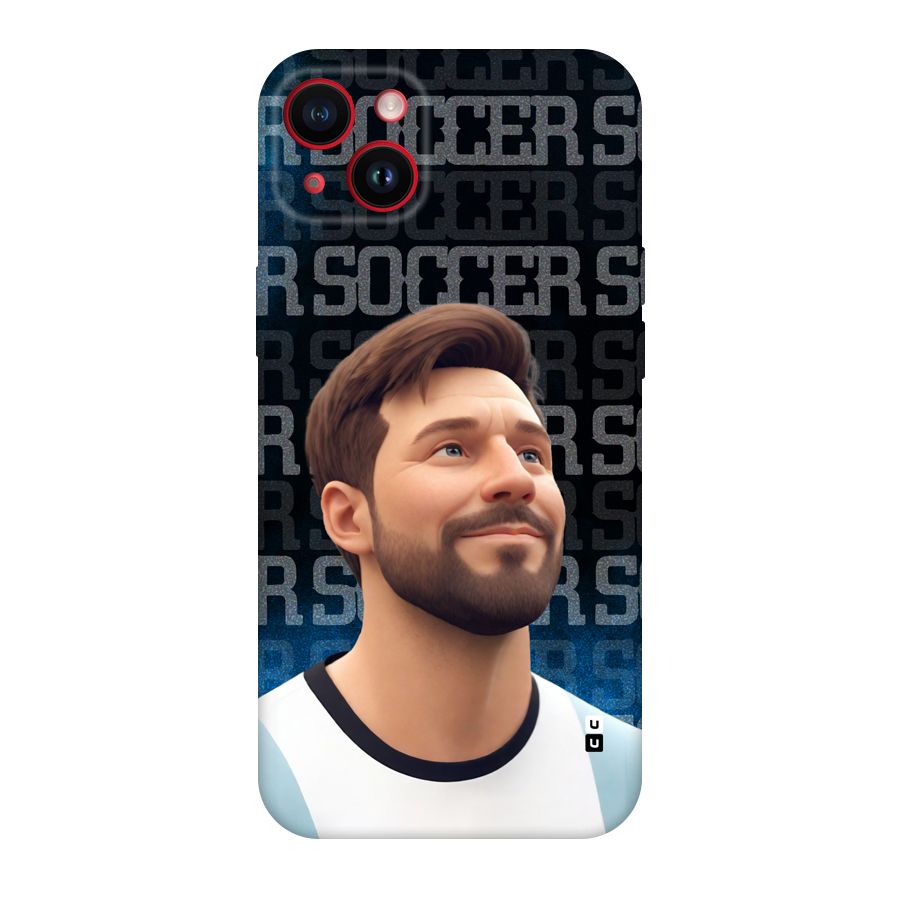 Soccer Star Smiles Back Case for iPhone 14 Plus