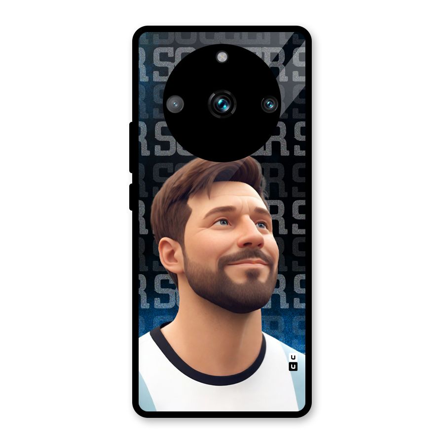 Soccer Star Smiles Glass Back Case for Realme 11 Pro Plus