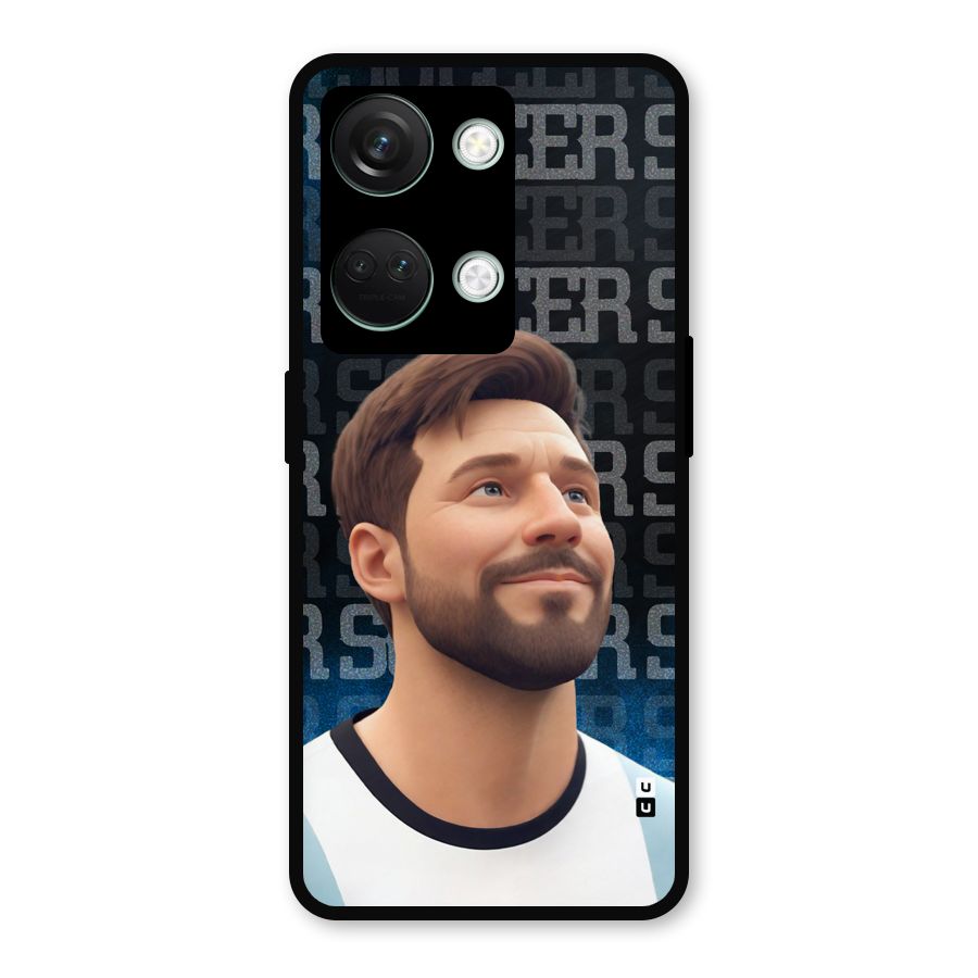 Soccer Star Smiles Metal Back Case for OnePlus Nord 3