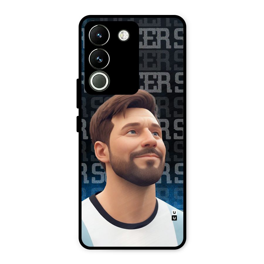 Soccer Star Smiles Metal Back Case for Vivo Y200