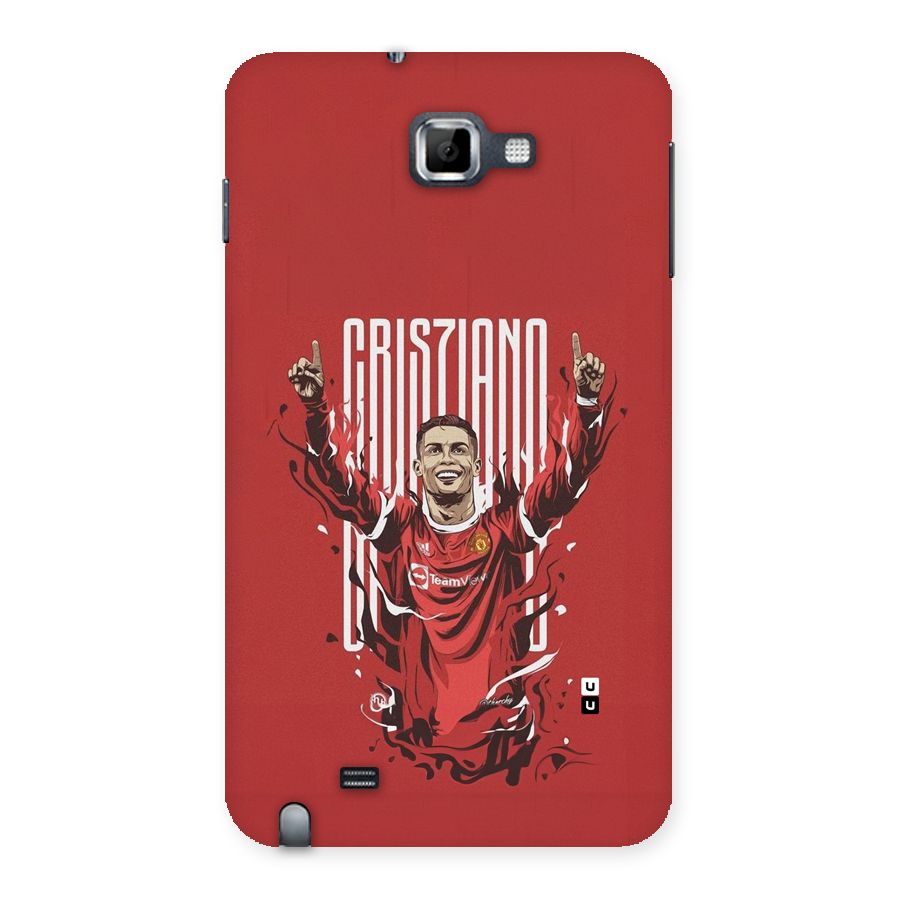 Soccer Star Victory Back Case for Galaxy Note