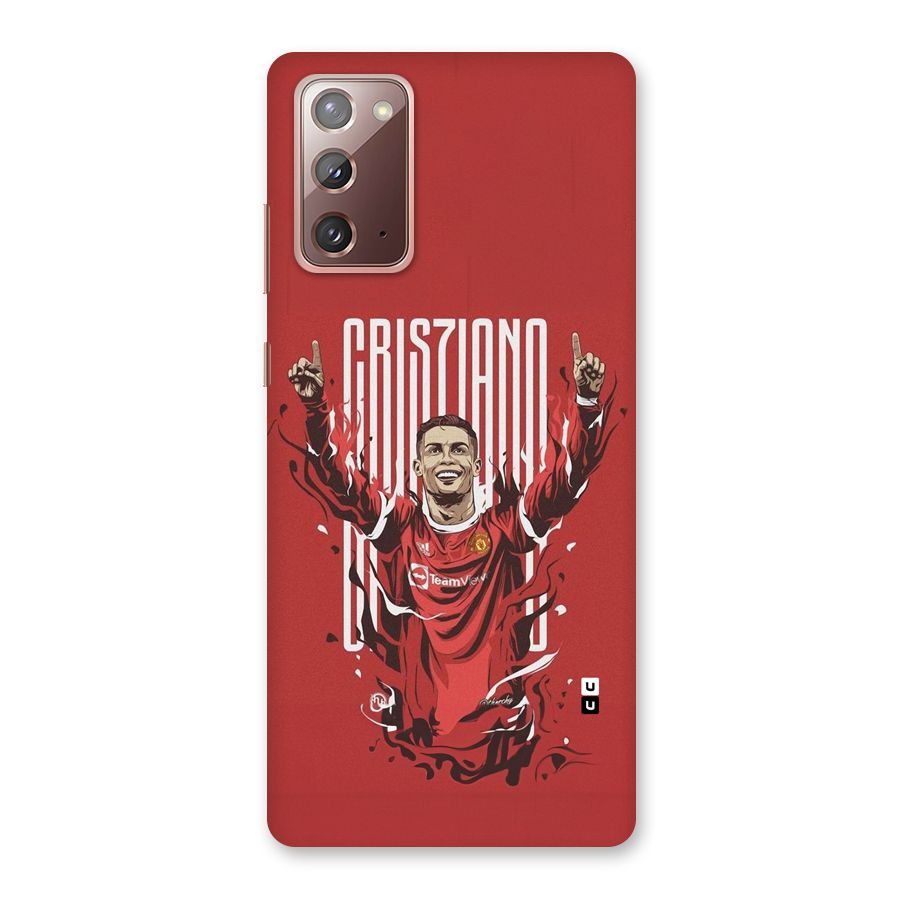 Soccer Star Victory Back Case for Galaxy Note 20