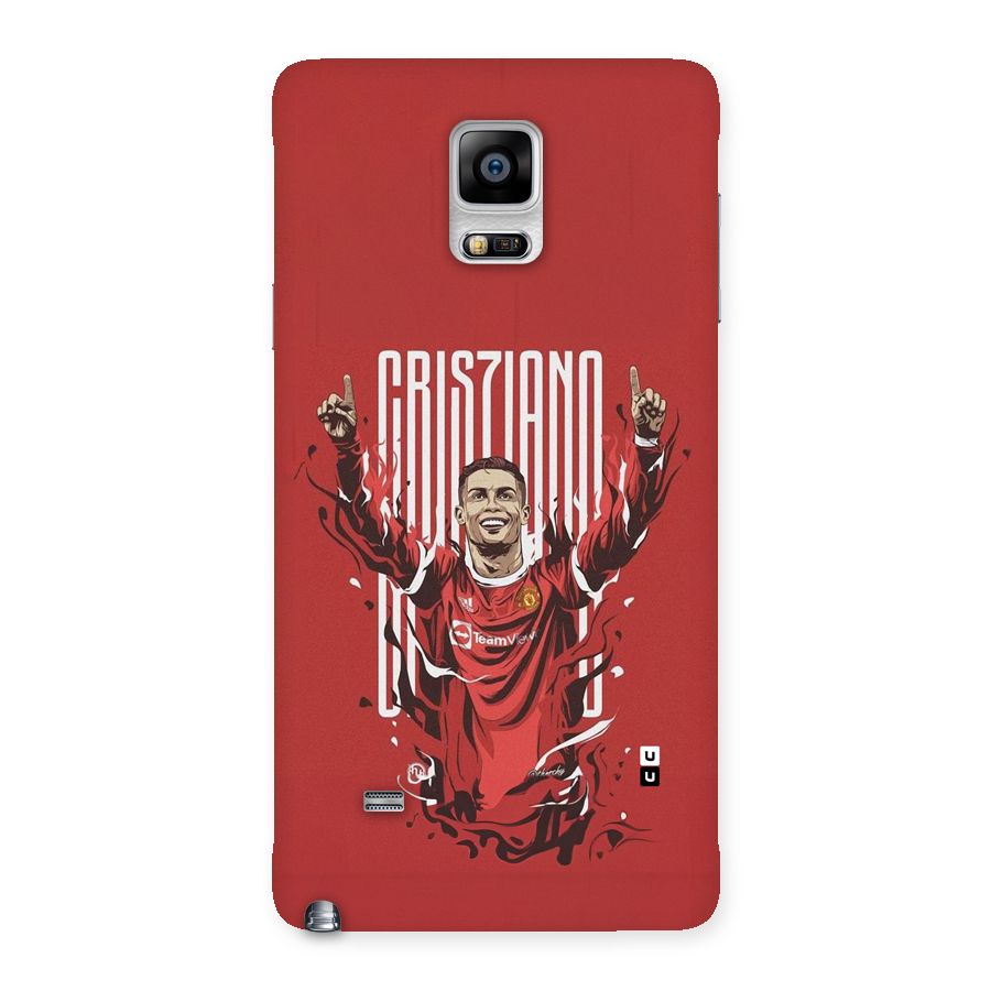 Soccer Star Victory Back Case for Galaxy Note 4