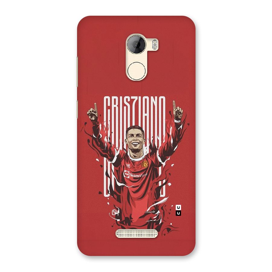 Soccer Star Victory Back Case for Gionee A1 LIte