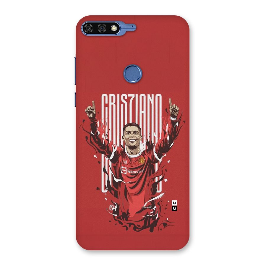 Soccer Star Victory Back Case for Honor 7C