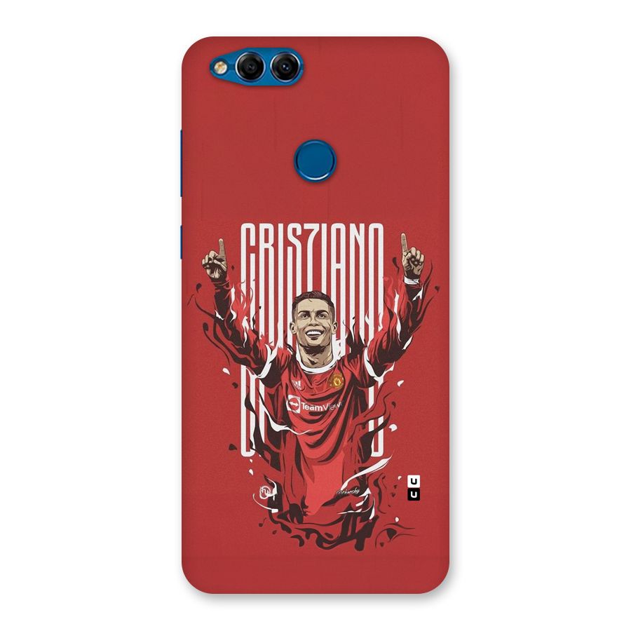 Soccer Star Victory Back Case for Honor 7X